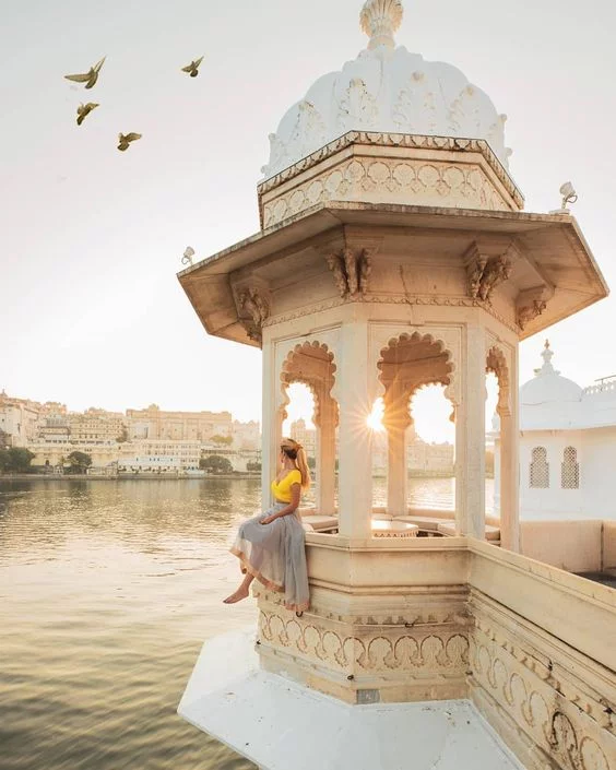 artificial lake in India