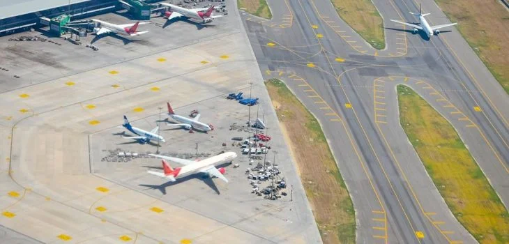 largest airport in India