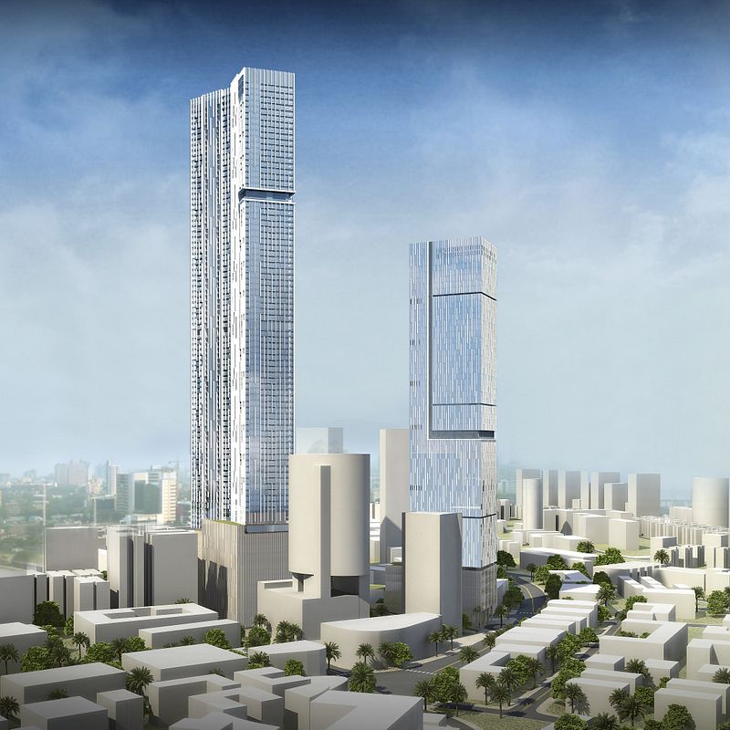 W towers. Three Sixty West Tower b Mumbai 361 90. Oberoi Realty. Tower b and w. 36 West Mumbai 361 – 90.